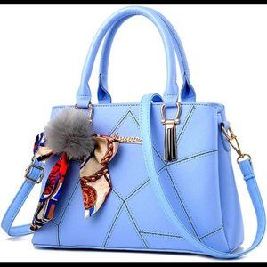 Designer Handbags and Purses for Women Satchel Tote PU Leather Shoulder Bags